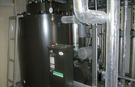 Hot water boiler